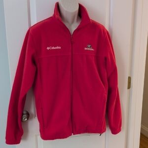 Columbia Georgia Bulldogs Zip Up Fleece